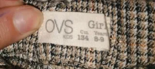 Gonna a portafoglio fantasia bambina