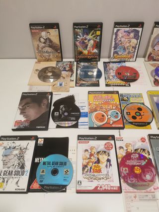 Lote 51 juegos PS2 NTSC-JAP