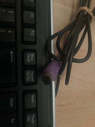 Teclado HP Negro conexión por cable