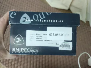 Zapatos náuticos Snipe Piel Azul Marino Talla 41