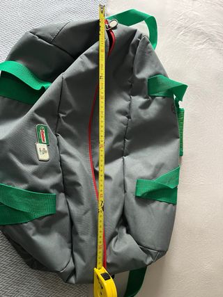 Bolsa de deporte Castrol gris y verde