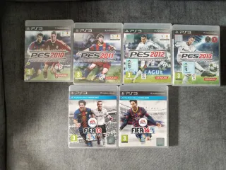 Lote 6 Juegos PS3: PES y FIFA