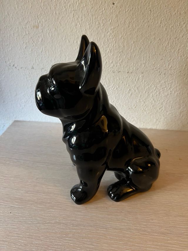 Bulldog Francés Decoración Negro
