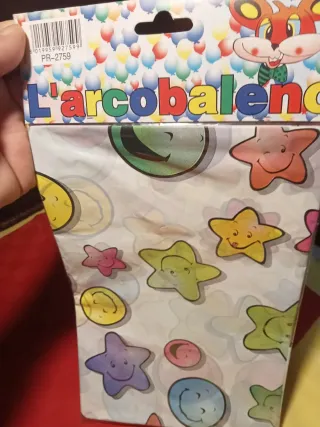 Tovaglia PVC 120x180 cm L'arcobaleno