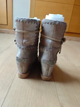 Mou Botas Cuña Frances Wedge Short