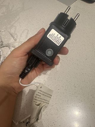 Luces Navidad Cortina 270 LED Blancas