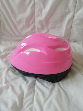 Casco Bicicleta Niña Rosa