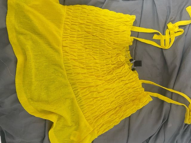 Top Verano Amarillo
