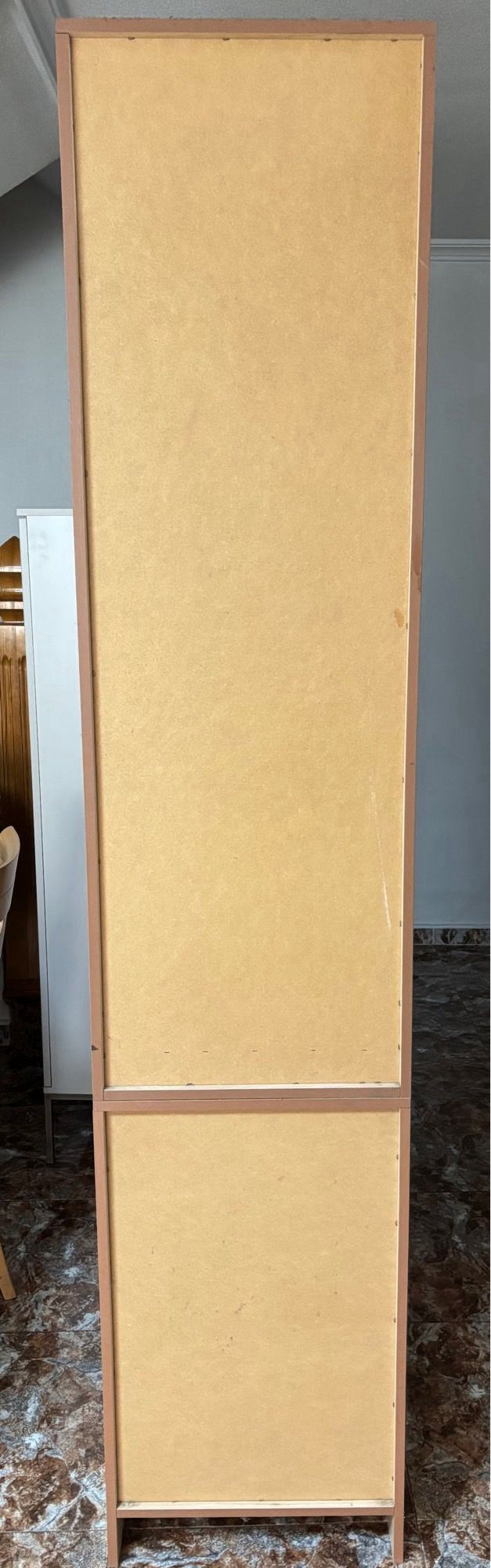 Módulo vitrina madera y cristal