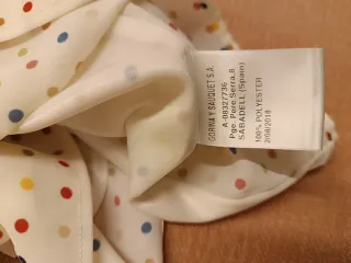 Blusa Laserre Multicolor Lunares