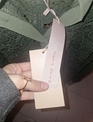 Camicetta ZETA DI GIO verde taglia unica