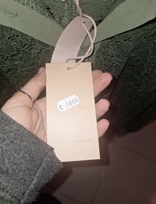 Camicetta ZETA DI GIO verde taglia unica