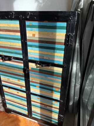 Armario media altura con baldas