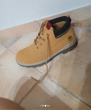 Scarponcini uomo beige/marrone