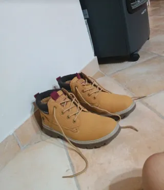 Scarponcini uomo beige/marrone