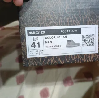 Scarponcini uomo beige/marrone