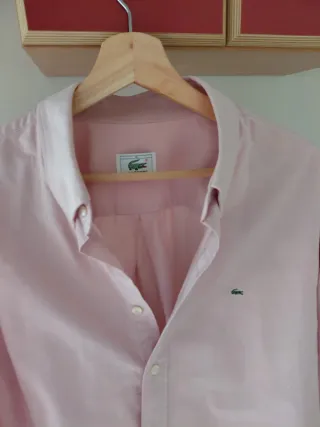 Camisa Lacoste Rosa