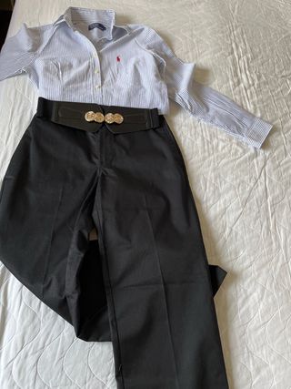 Pantalón de vestir H&M negro