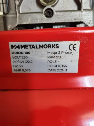 Compresor ORION 100  ESCUCHO OFERTA