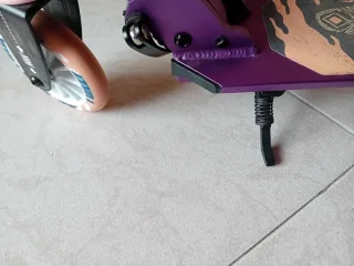 Patinete Oxelo Morado Ruedas Grandes