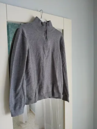 Jersey Mango niño 9/10 años gris