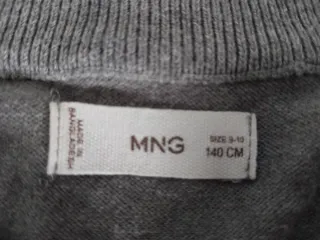 Jersey Mango niño 9/10 años gris