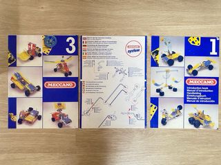 Meccano Antiguo con Motor Eléctrico