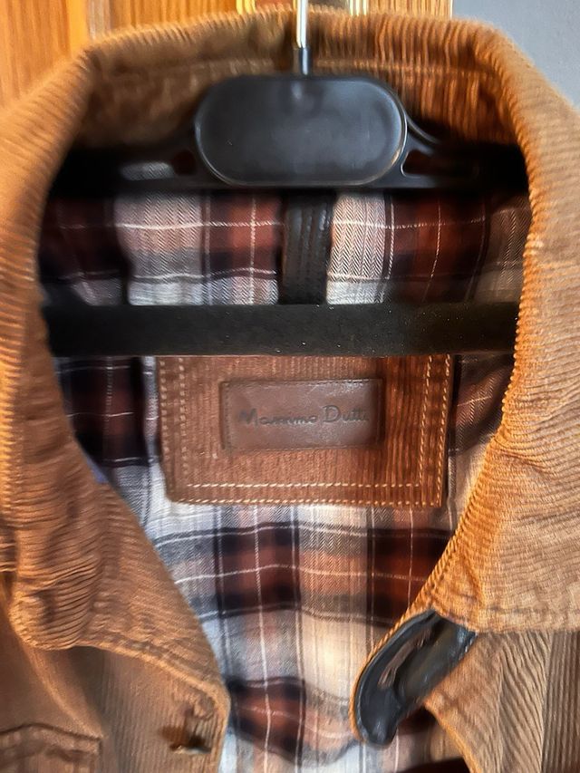 Chaqueta Massimo Dutti Marrón Pana