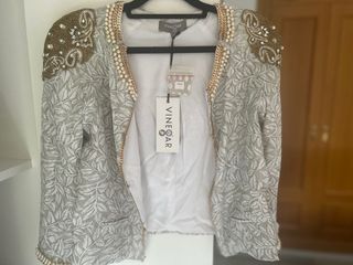 Chaqueta Vinegar pedrería M/38/10