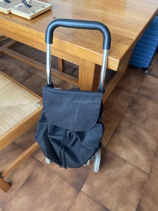 Carrito de la compra negro