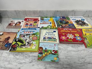 LOTE LIBROS INFANTIL BEBE