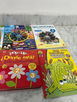 LOTE LIBROS INFANTIL BEBE