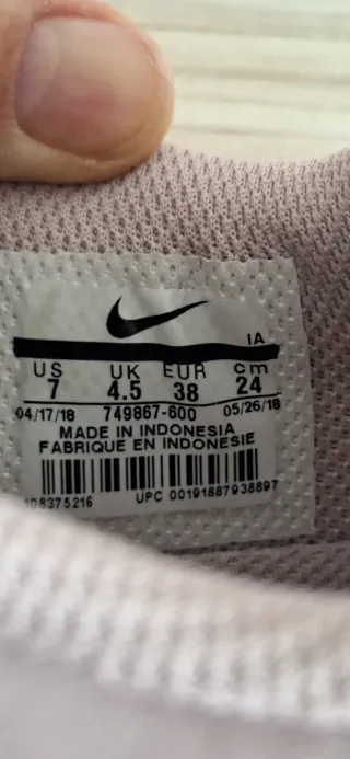 Zapatillas Nike rosas