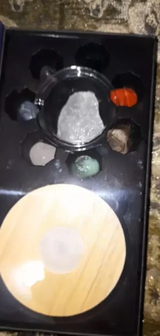 Lámpara de Piedras Naturales BELUXA