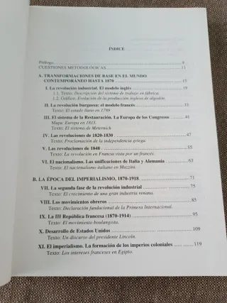 TEXTOS DE HISTORIA DEL MUNDO CONTEMPORANEO