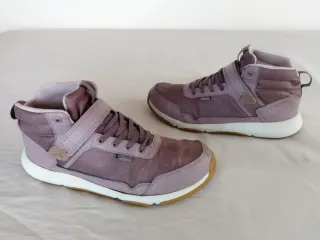 Zapatillas altas moradas impermeables T38