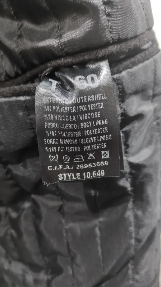 Abrigo de paño invierno gris