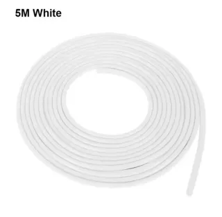 Tira Protectora Borde Puerta Coche Blanca 5m