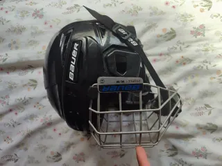 Casco Hockey Bauer Negro Talla M/M