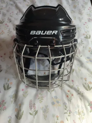 Casco Hockey Bauer Negro Talla M/M