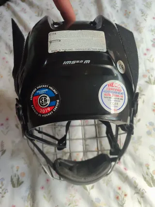 Casco Hockey Bauer Negro Talla M/M