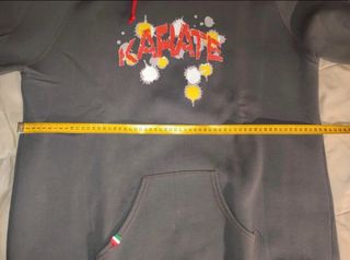 Felpa con cappuccio Karate
