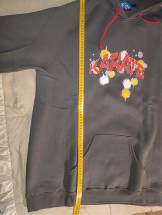 Felpa con cappuccio Karate