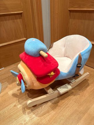 Balancín Avión Infantil con música