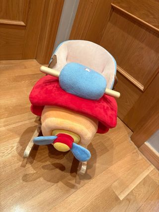 Balancín Avión Infantil con música