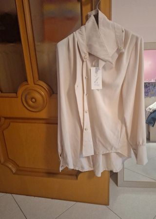 Camicetta beige taglia unica