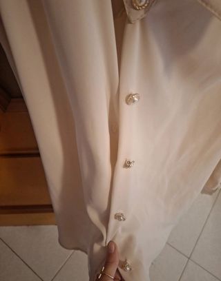 Camicetta beige taglia unica