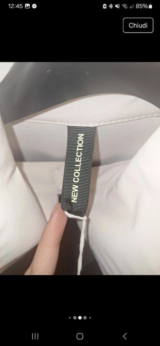 Camicetta beige taglia unica