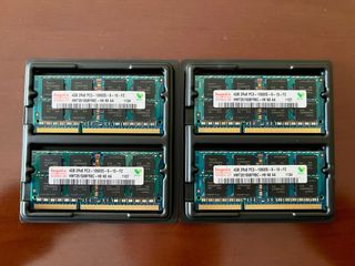 4x 4GB DDR3 Hynix RAM Módulos
