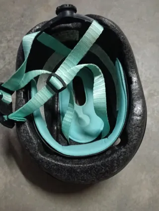 Casco Bici Niño BTWIN Azul 44-49 cm